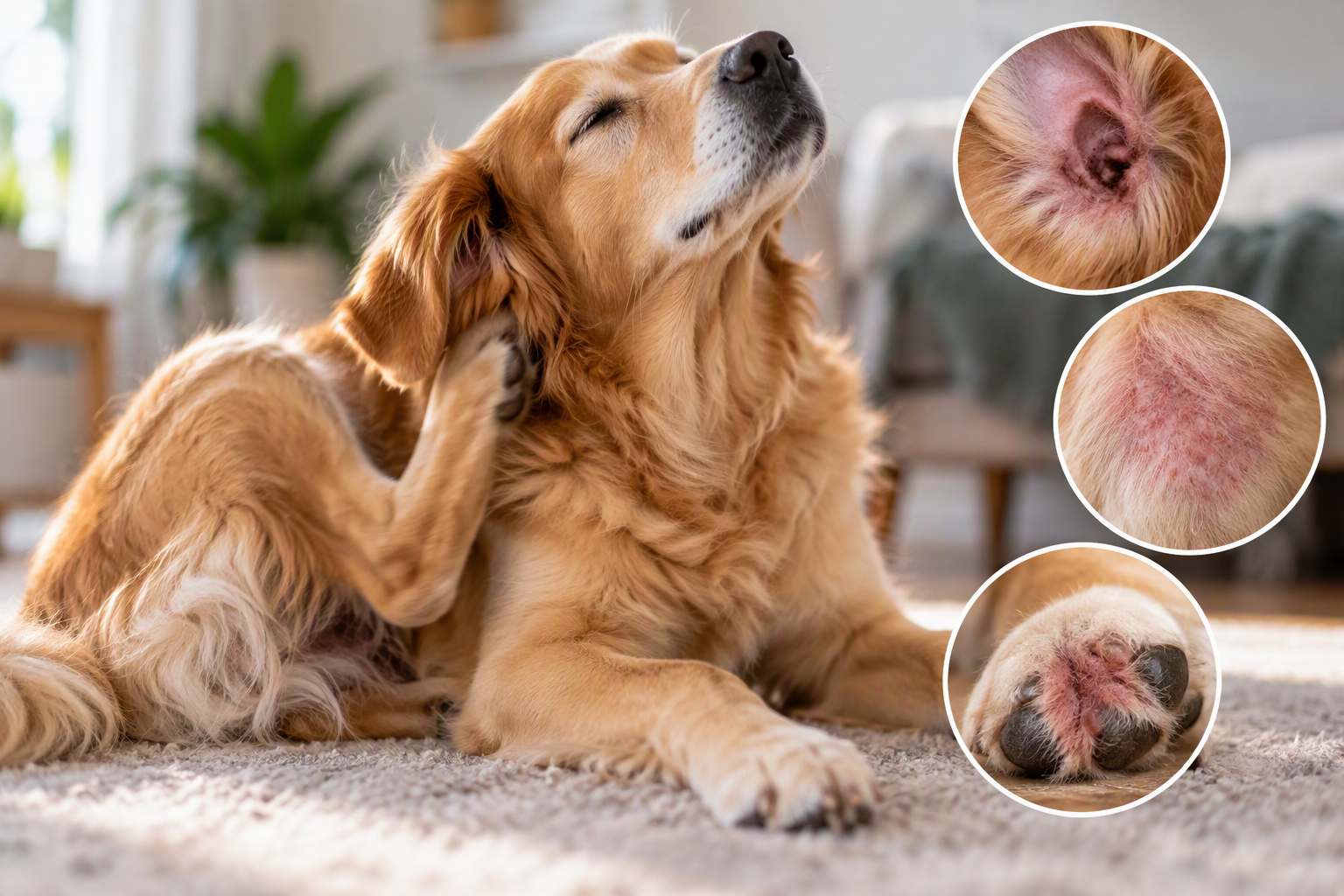Allergier hos hund: Symptomer og behandling