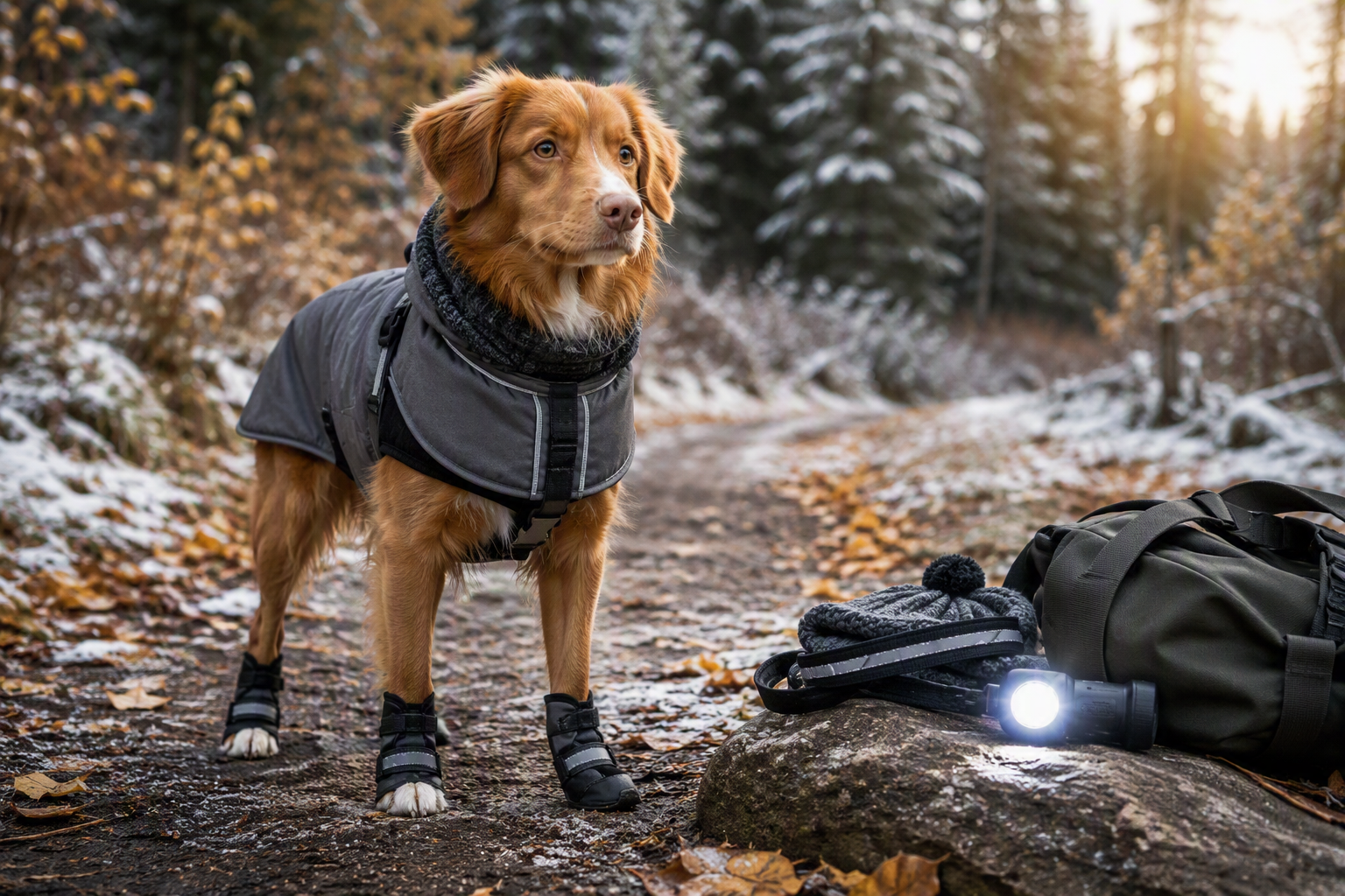 Slik forbereder du hunden på høst- og vintersesongen